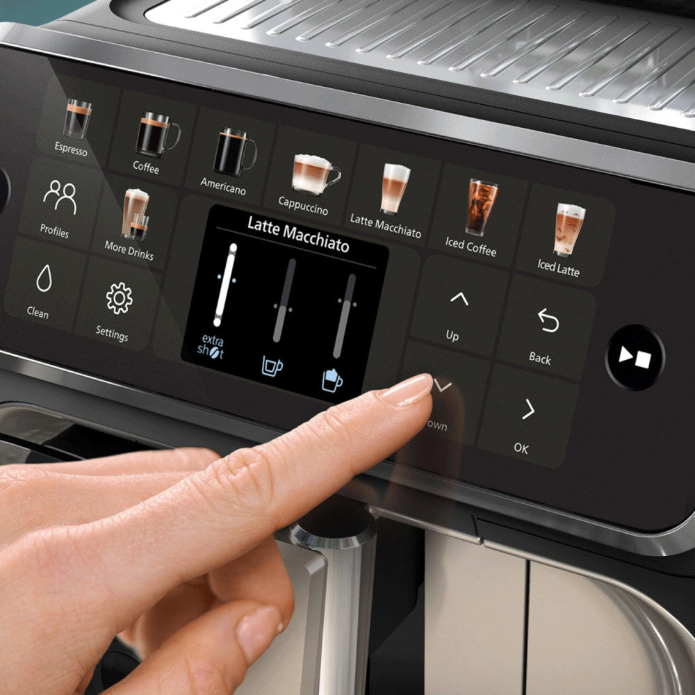 PHILIPS EP5447/90 LatteGo Chromée